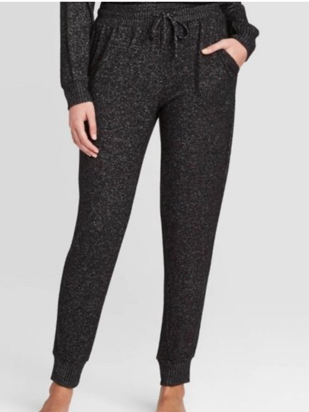 stars above Charcoal Drawstring Joggers 7